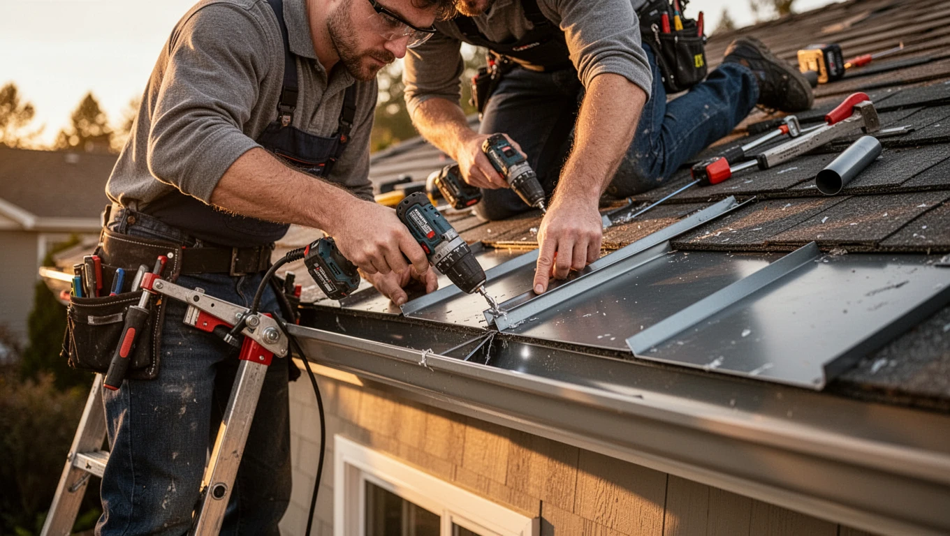 Seamless Gutter Installation