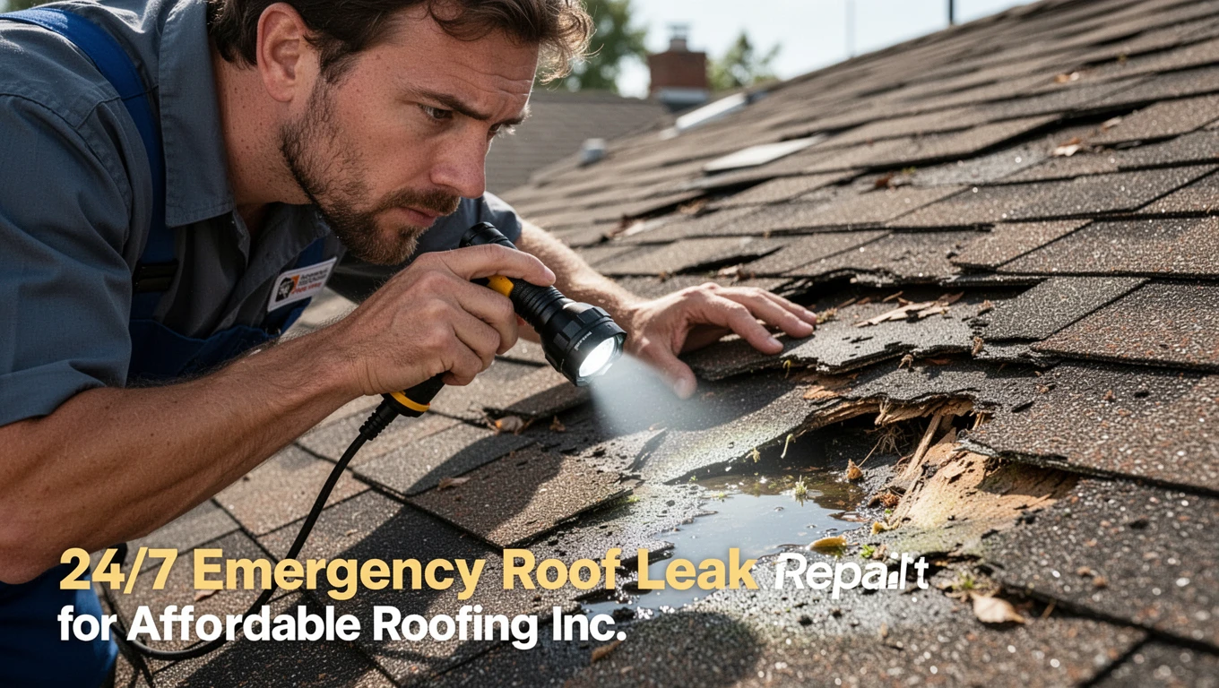 24/7 Emergency Roof Leak Repair